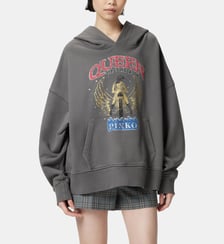 Sweat-shirt oversize à imprimé motard Pinko