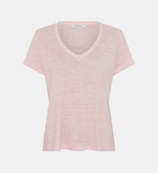 T-shirt V en lin à lurex - MIRANA Gerard Darel