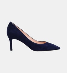 Escarpin rabelais - cuir velours Charles Kammer
