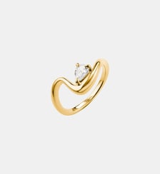 Bague avec zirconia en forme de goutte Thomas Sabo