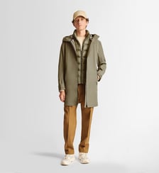 Manteau ilanu col capuche coupe regular Fusalp