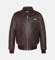 Blouson CWU, cuir d'agneau Schott