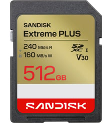 Carte Micro SD Extreme PLUS microSD 512Go UHS-I Sandisk