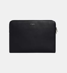 Pochette ordinateur 14" en cuir grainé Le Tanneur