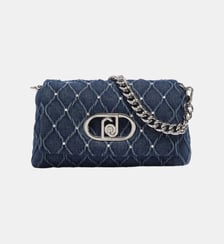 Sac LaPuffy moyen en denim Liu Jo