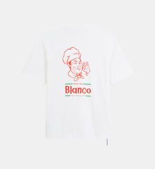 T-shirt manches courtes Théo imprimé Napoli Serge Blanco