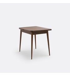 Table à manger, extensible, plaqué noyer, pieds fuselés, 2 à 6 personnes La Redoute Interieurs