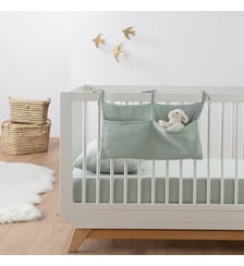 Tour de lit range doudou en gaze de coton La Redoute Interieurs