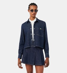 Chemise denim léger regular fit Lacoste