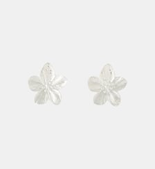 Boucles d'oreilles fleurs argentées Balaboosté
