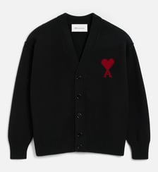 Cardigan Ami De Coeur En Laine unisexe AMI Paris