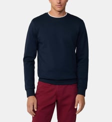 Sweat À Col Rond Double Maille Hackett London