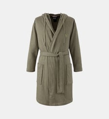 Peignoir court en coton synthétique Boss Home