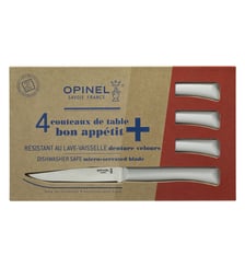 Set 4 couteaux de table Bon Appétit + Opinel