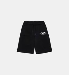 Short en molleton avec logo Diesel Kids