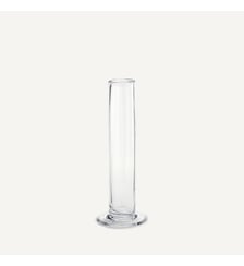 Vase cylindrique droit en verre, H31 cm AM.PM