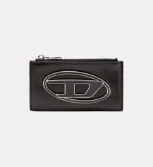 Porte-cartes plat en cuir nappa Diesel