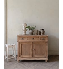 Buffet comptoir en bois massif Gilbert N°1803- Produit chiné Debongout