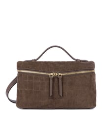 Sac boite Suède Exo en cuir Lancaster
