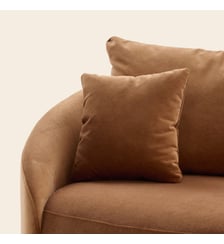 Fauteuil  Revêtement bouclette à l'aspect laineux Madura