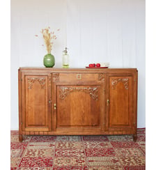 Grand buffet Art déco en bois Gilbert N°1718- Produit chiné Debongout