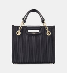 Sac cabas M en cuir Maje