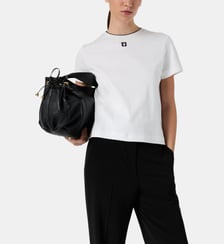T-shirt en coton à monogramme - MAIANE Gerard Darel