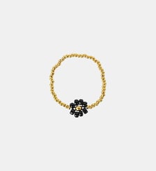 Bague  Prairie avec fleurs à perles Miyuki Les Cléias