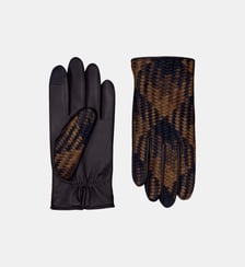 Gants Stanislas Homme Cuir Doublés Soie Agnelle