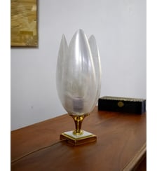 Lampe à poser en polycarbonate Julia N°653- Produit chiné Debongout
