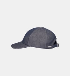 Casquette en denim à logo Sandro