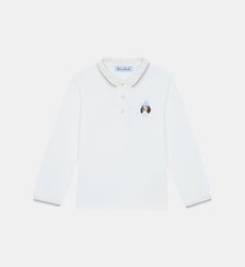 Polo -  coton broderie chien Tartine Et Chocolat