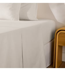 Drap plat uni en percale de coton, 80 fils La Redoute Interieurs