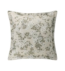 Taie d'oreiller imprimée en satin de coton bio, FINE FLEUR Alexandre Turpault