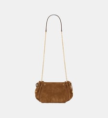 Sac en cuir velours effet tressé - LE MINI 24 Gerard Darel