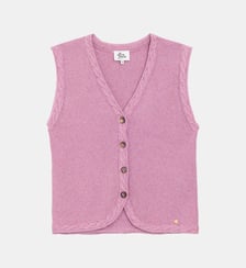 Gilet col v uni MELBA La Petite Etoile