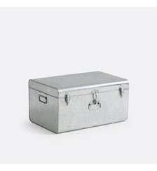 Malle de rangement en métal acier La Redoute Interieurs