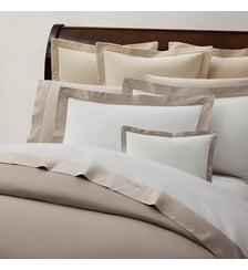 Lot de 2 taies en satin Ralph Lauren Home