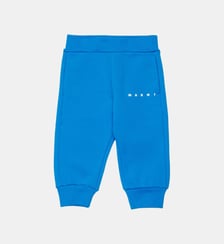 Pantalon de jogging en polaire avec logo Marni