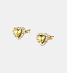 Boucles D'Oreilles en acier, cristaux, TESORI Morellato