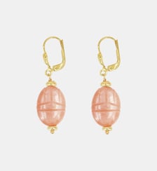 Boucles D'Oreilles Scarabée Nilaï
