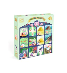 Puzzle Les Trois Petits Cochons - 35 pcs Djeco