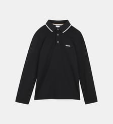 Polo manches longues BOSS Kidswear