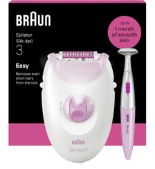 Epilateur électrique Silk-épil SE3 3-202 Braun