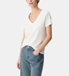 Tee-shirt encolure V bijou Ikks