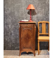Table d'appoint en bois Francine N°1556- Produit chiné Debongout