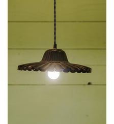 Lampe baladeuse en céramique noir Paulette N°98- Produit chiné Debongout