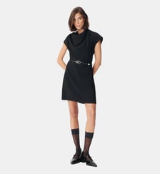 Robe courte col bénitier Ikks