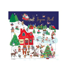 Carte Puzzle Village De Noël Cartesdart