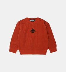 Pull ras du cou avec logo Dsquared2